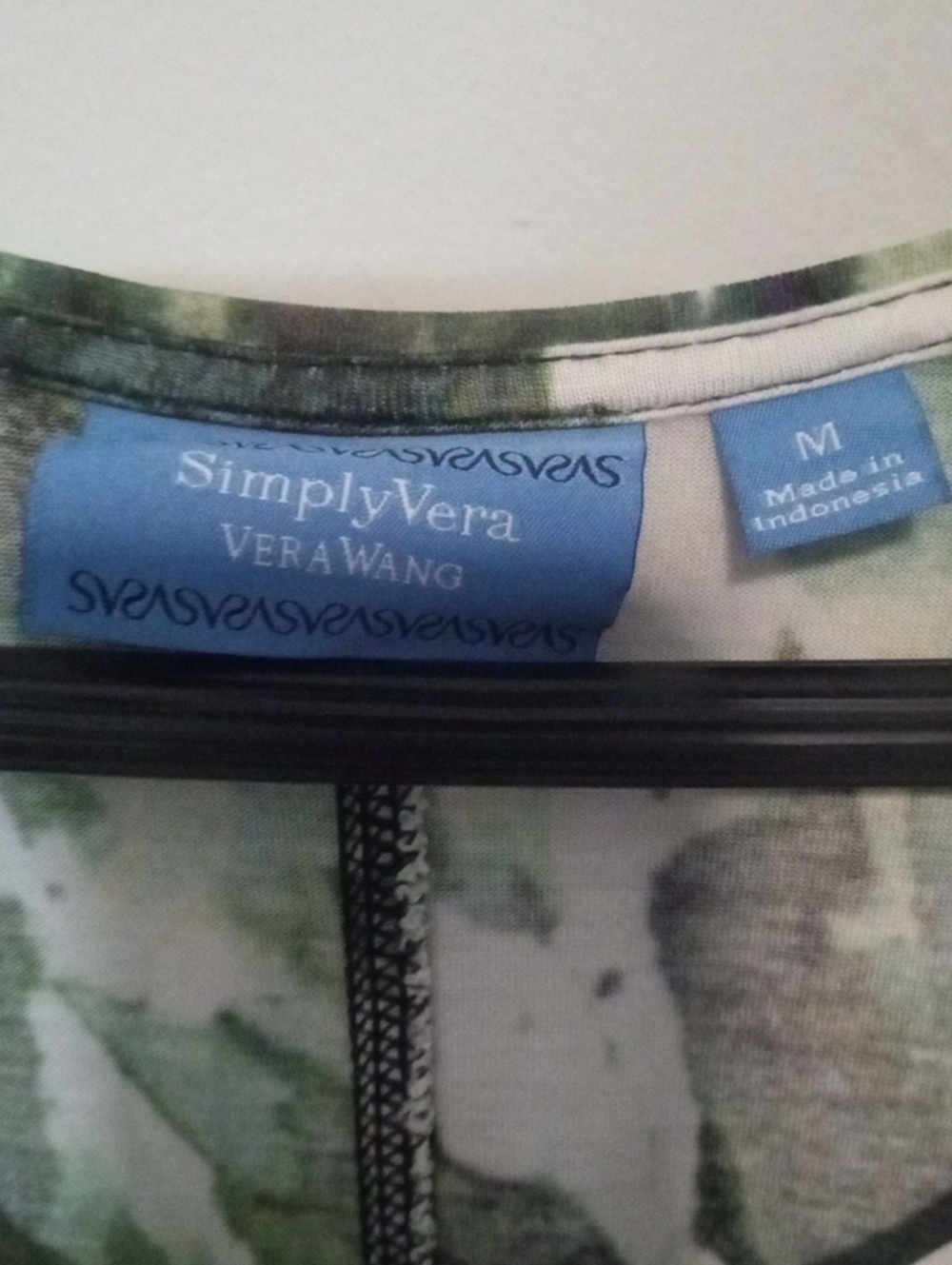 SIMPLY VERA - VERA WANG Printed Tank Top M - Picture 5 of 6